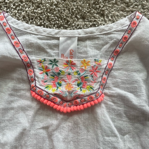 Baby girls Cat and Jack swimsuit coverup boho coverup  Size 12 months - Picture 3 of 7